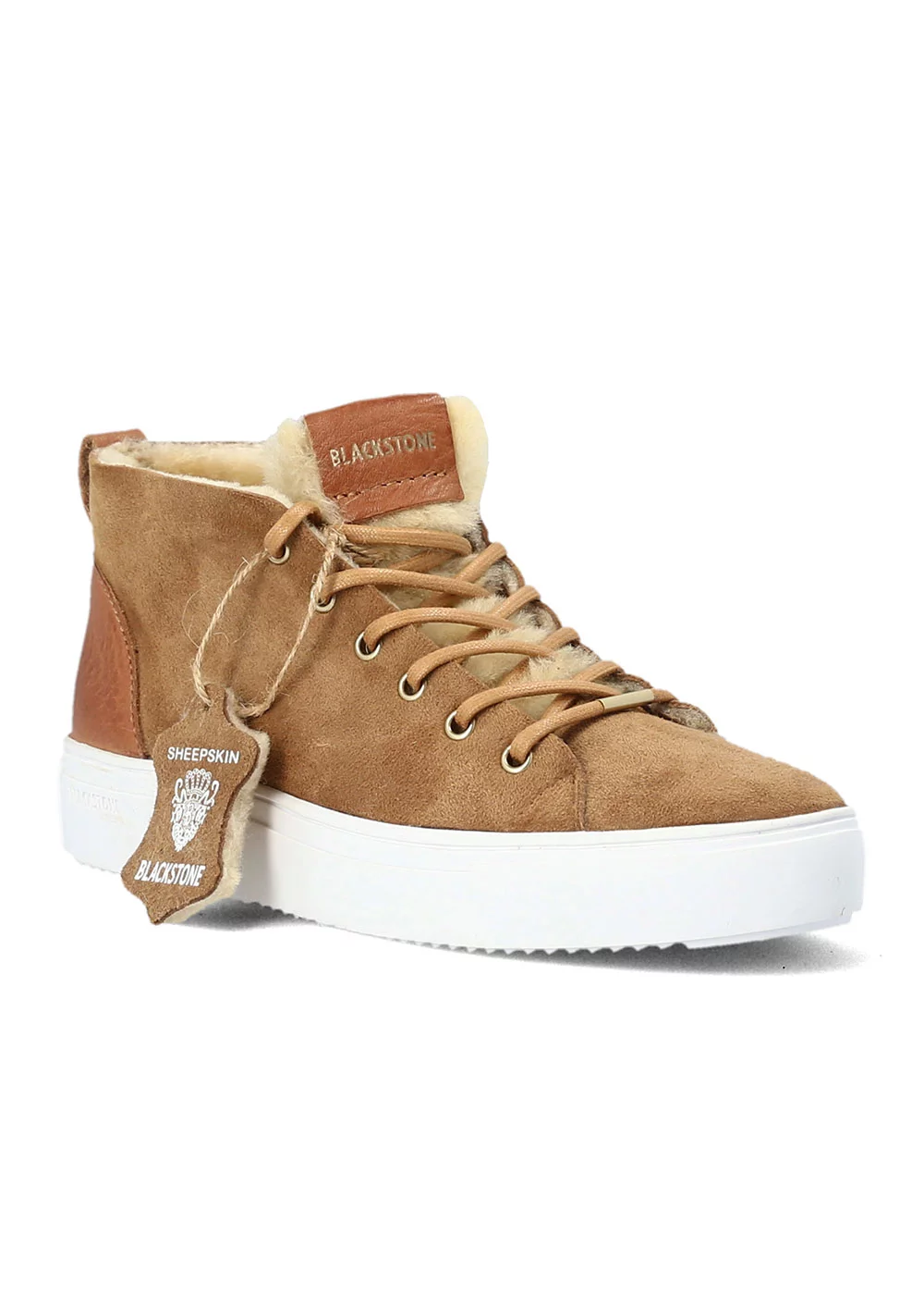 SNEAKER QL48 SHEARLING RUST