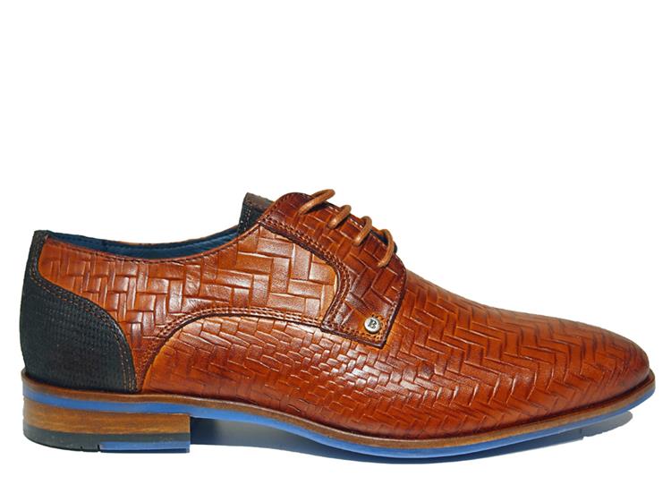 Berkelmans Oulton Cognac Braided Cognacbruin (2310050122)