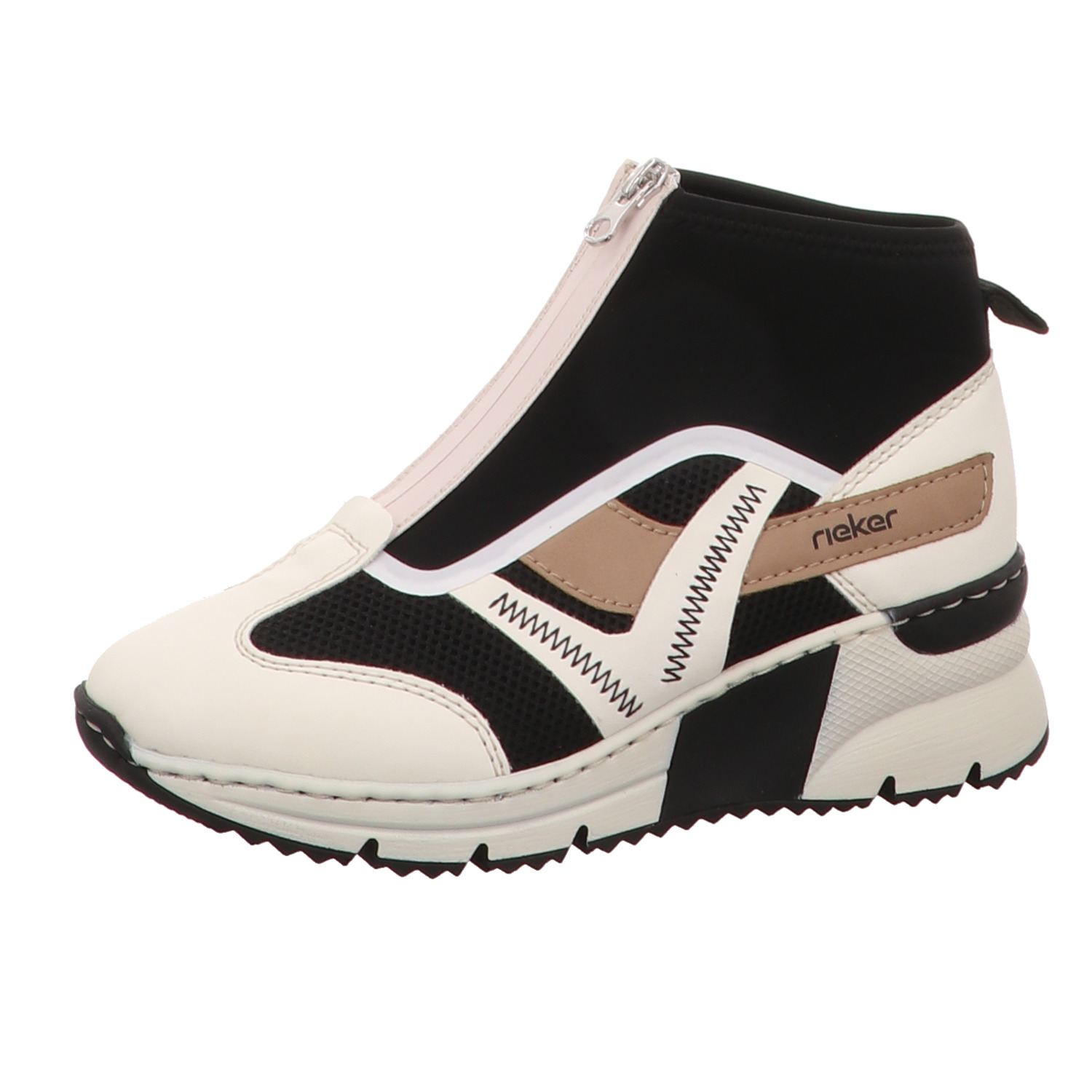 Rieker Sneaker weiss/weiss kombi