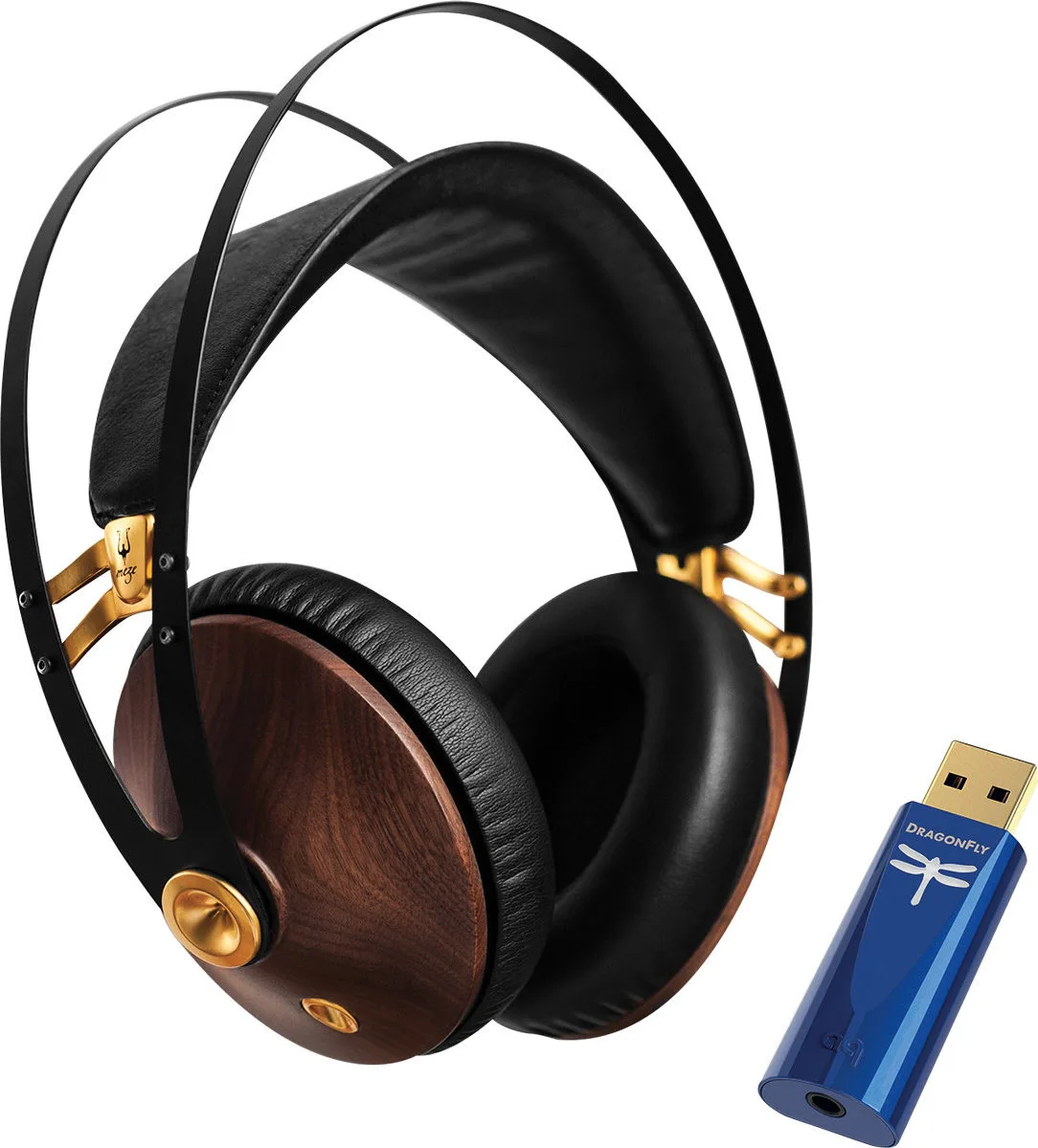 Meze 99 Classics Noyer/Gold   Audioquest DragonFly Cobalt Packs Casques et DAC
