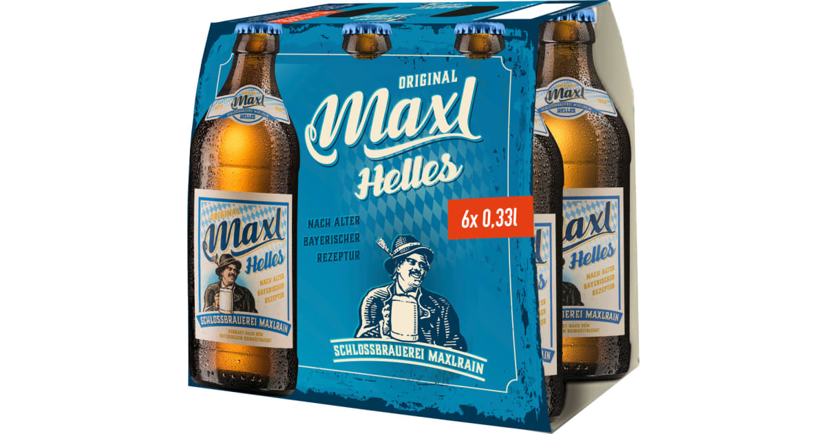 Maxlrainer Maxl Helles Tray 6x 0,33 Liter (Mehrweg)