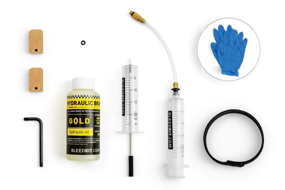 Bleedkit Entlüftungskit Premium GOLD für Magura Bremse + Mineralöl kaufen | Bike-Discount