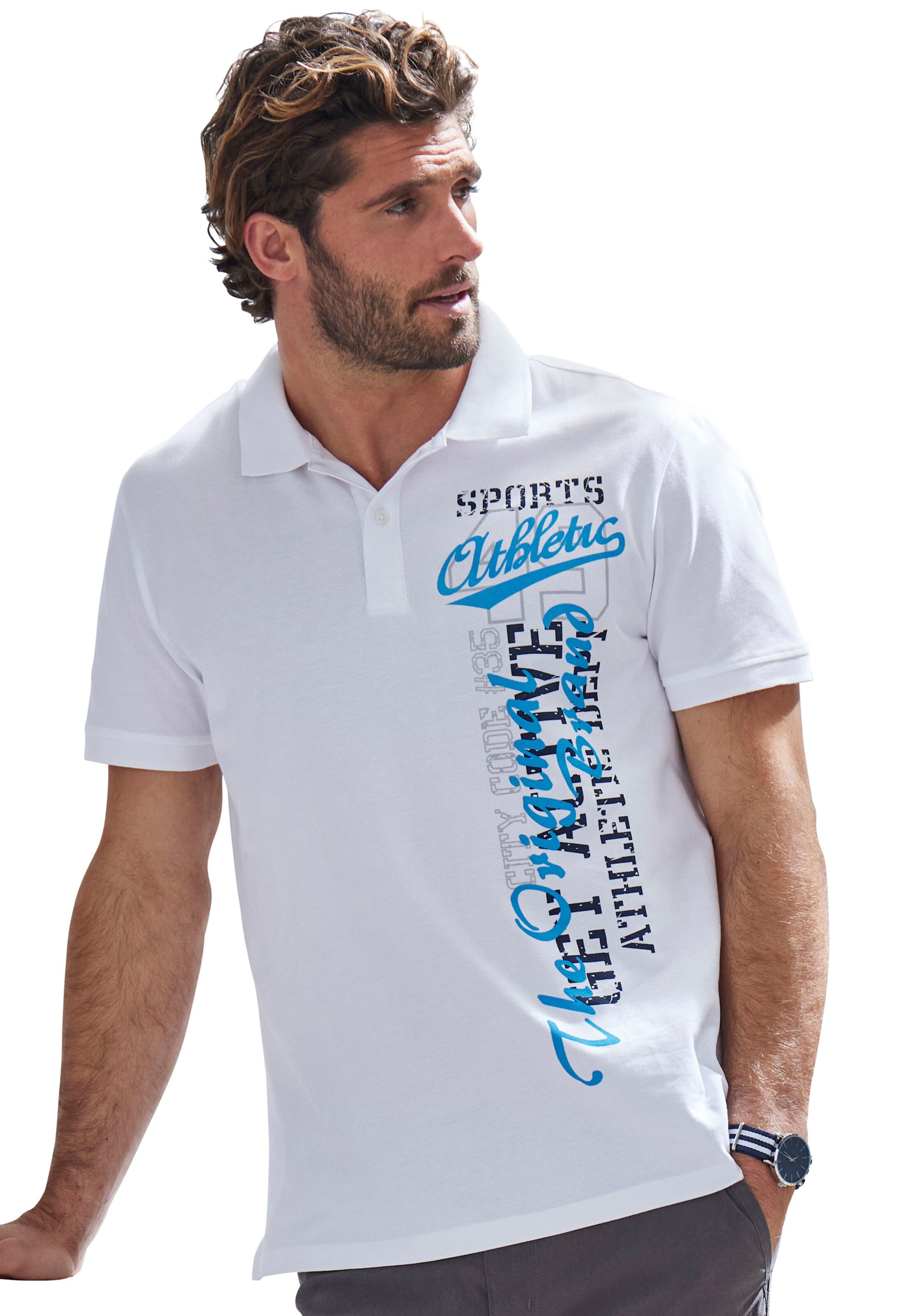Poloshirt in weiß