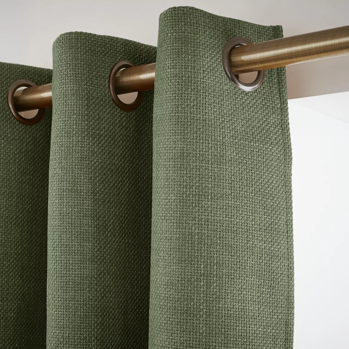 Rideau obscurcissant thermique (140 x 280 cm) Alba Vert kaki