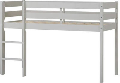 Hoppekids ECO Comfort  Halvhøy Loftseng 70x160, Dove Grey