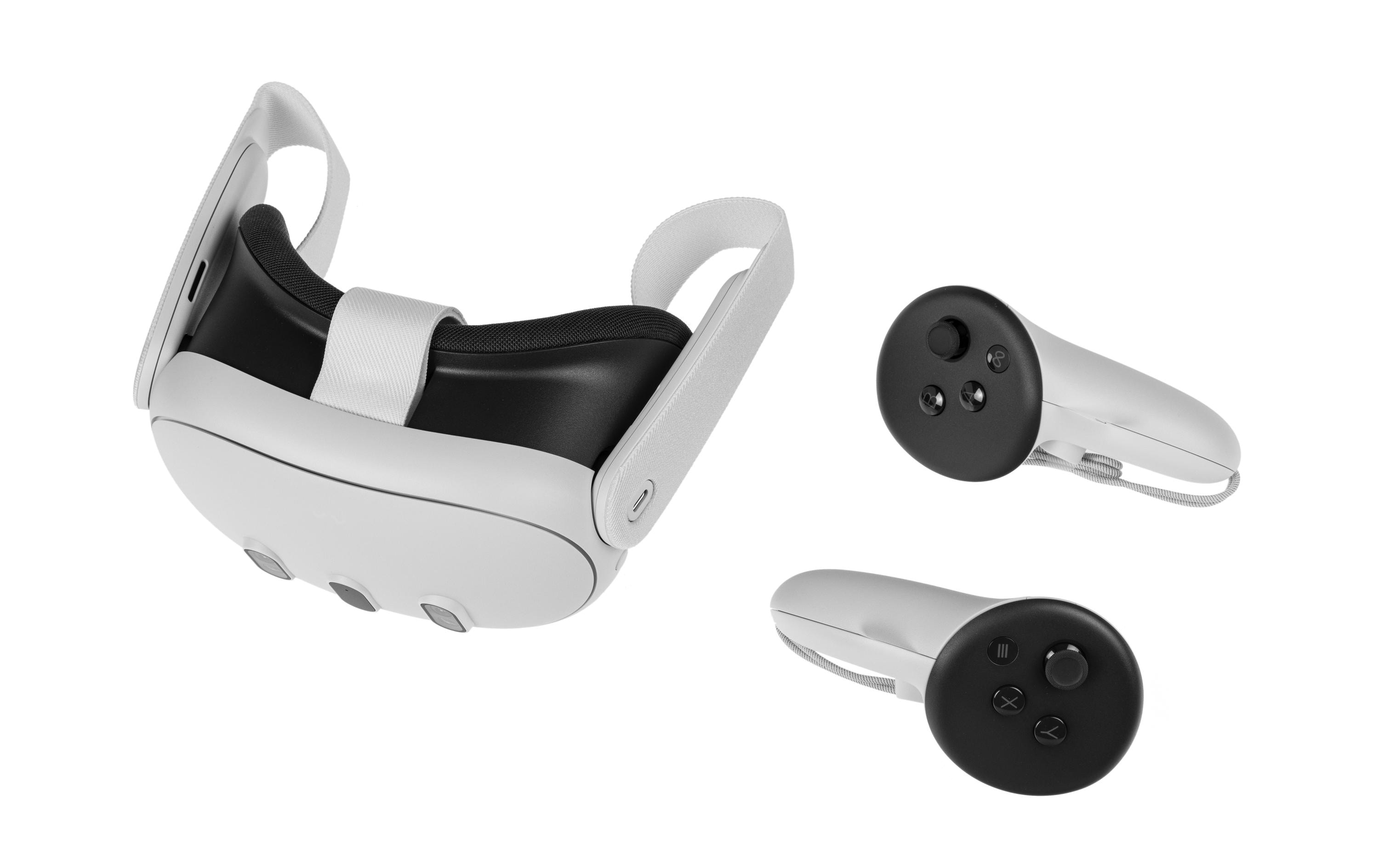 VR-Headset Meta Quest 3 512 GB<br>Mobiles VR-Headset inkl. zwei Touch-Controllern