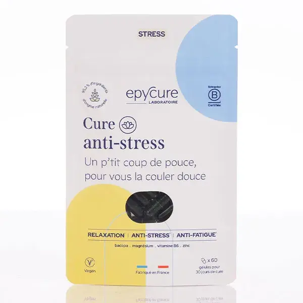 Epycure - Tratamento Anti-Stress para Redução da Ansiedade - 60 cápsulas