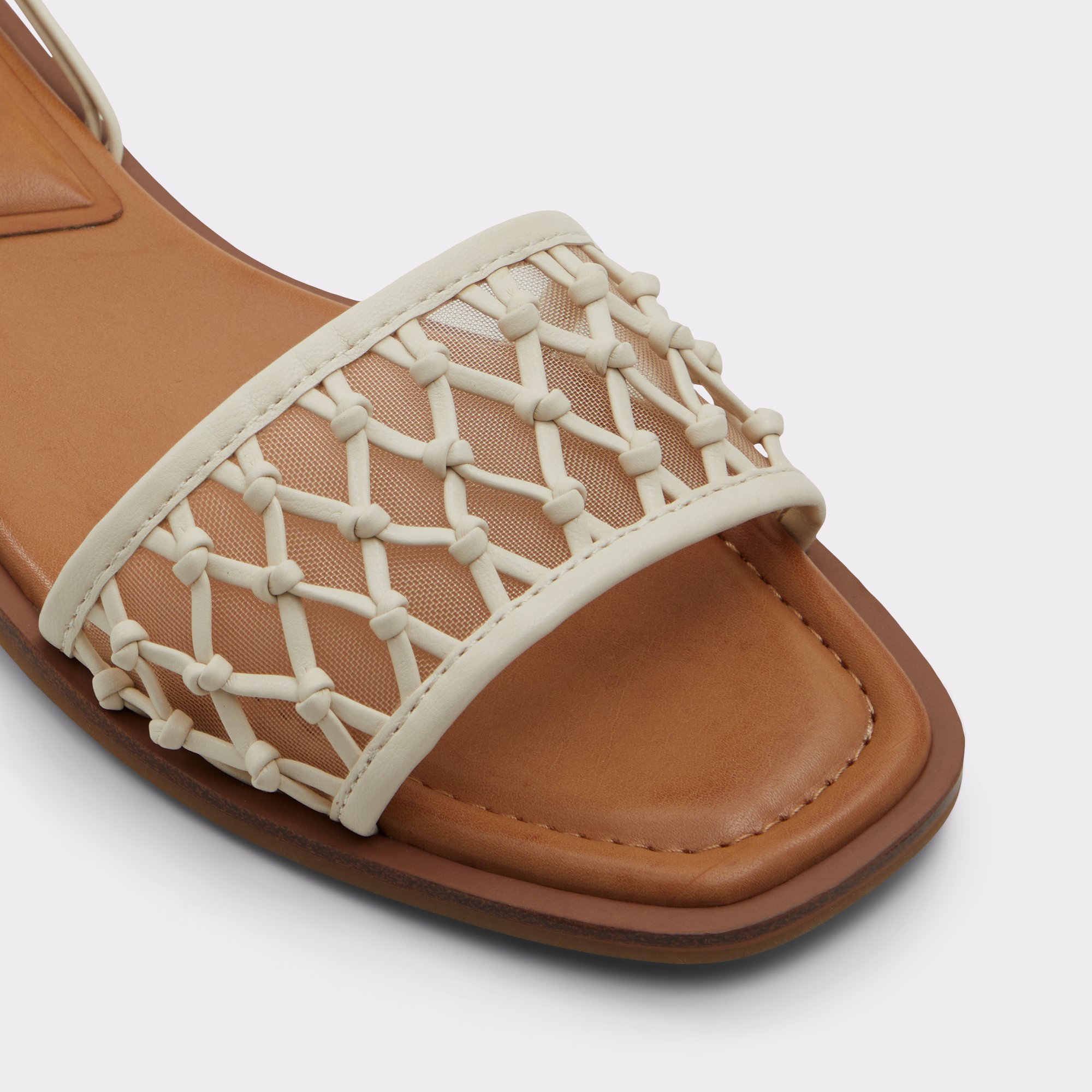 Seazen White Women Flat Sandals