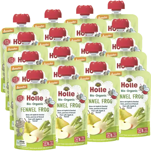 Fennel Frog - Birne mit Apfel & Fenchel ab dem 6. Monat