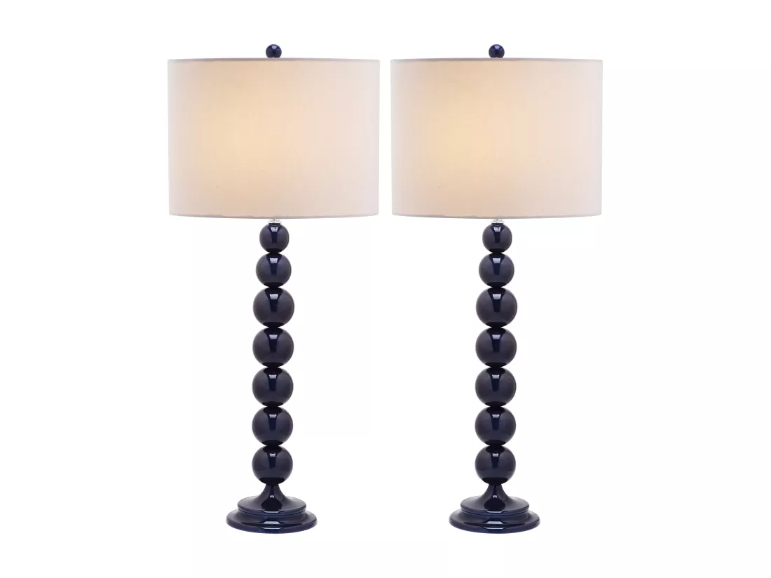 Lampe de table Bleu marine 36 X 36 X 78.74 cm - Alease