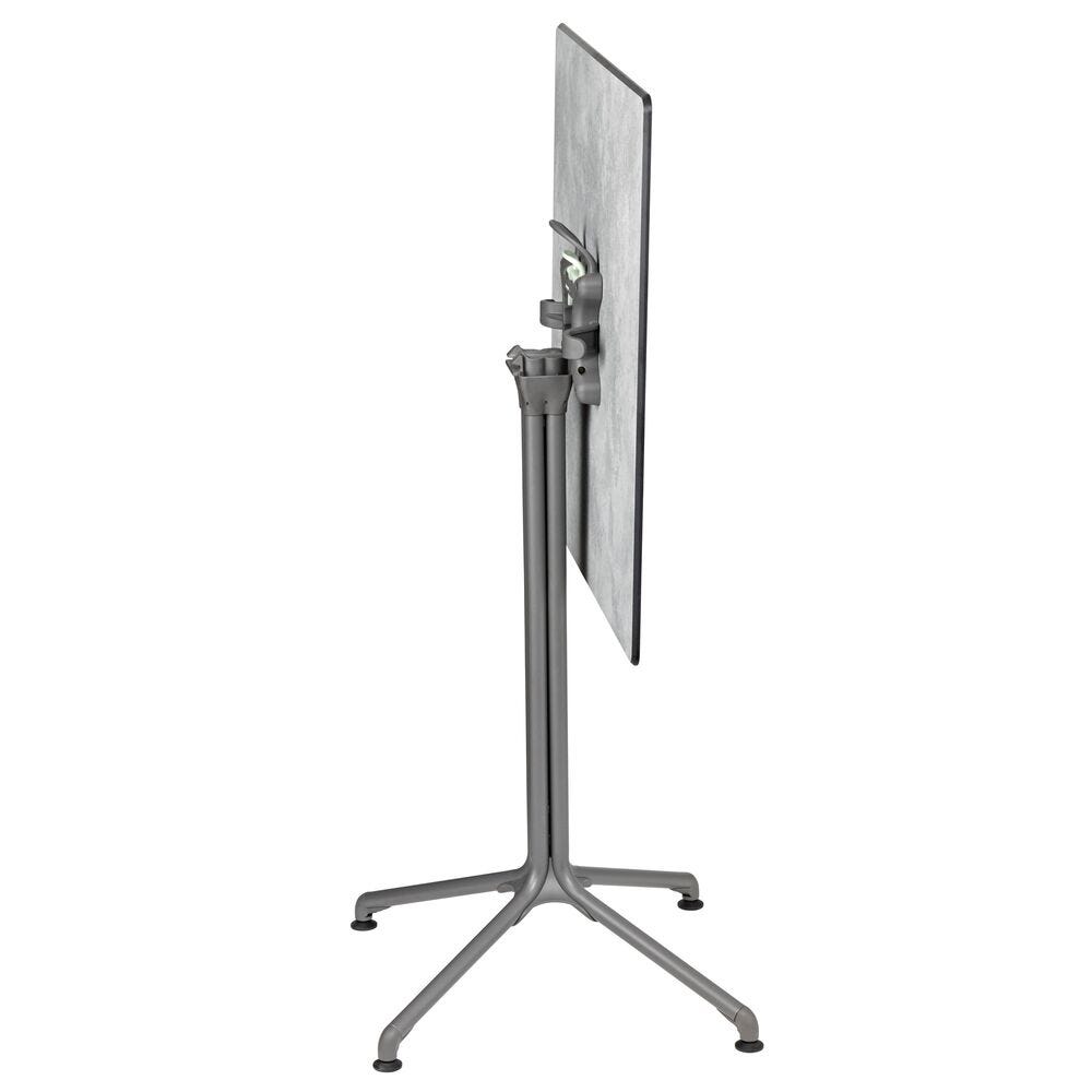 Quadratischer Esstisch 2/4-Sitzer Komforthöhe Horizon HPL Ciment