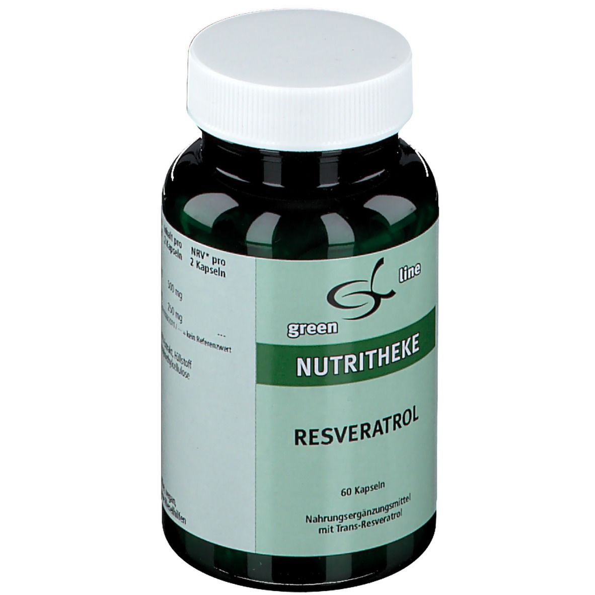 green line NUTRITHEKE Resveratrol