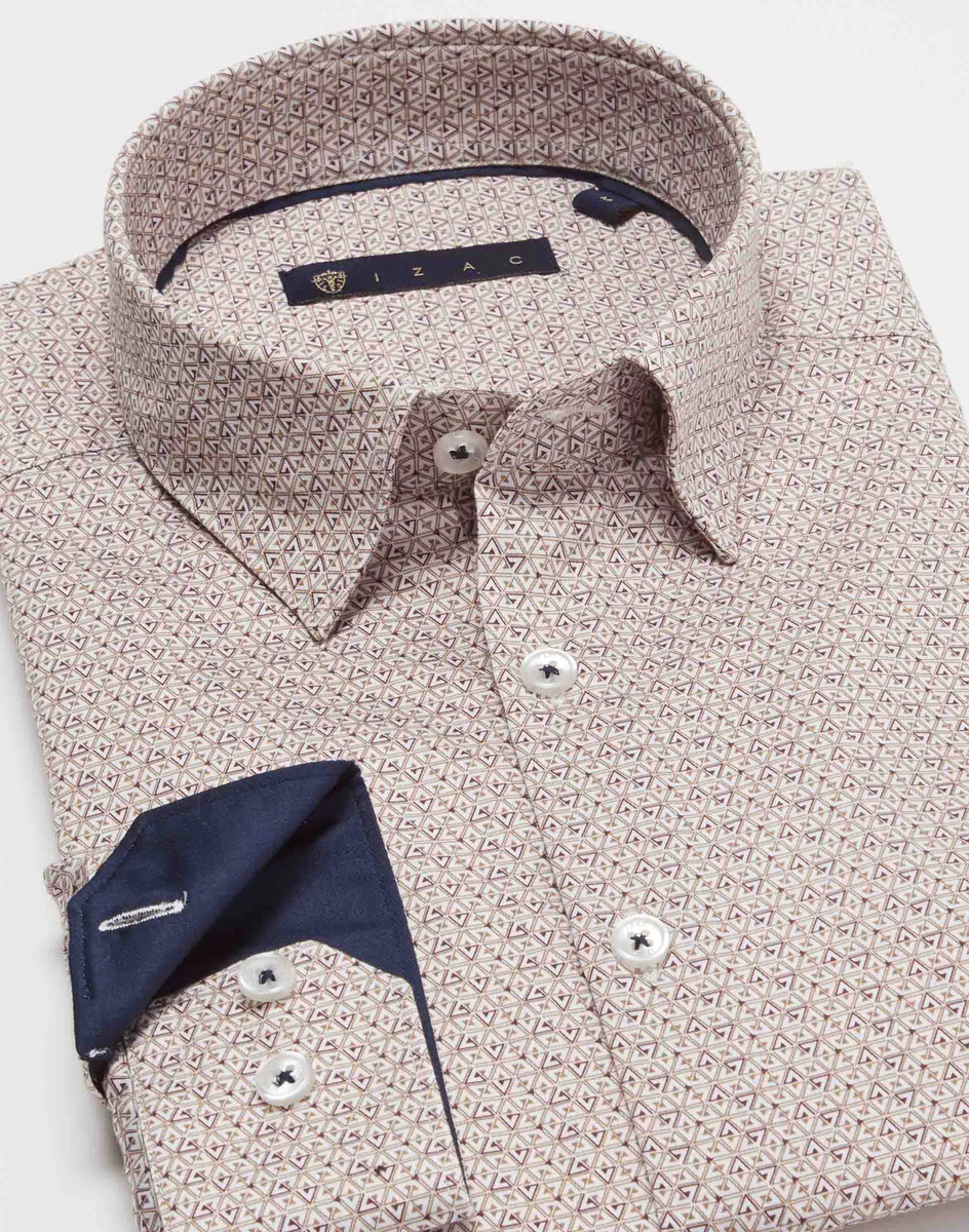 Chemise motif camel