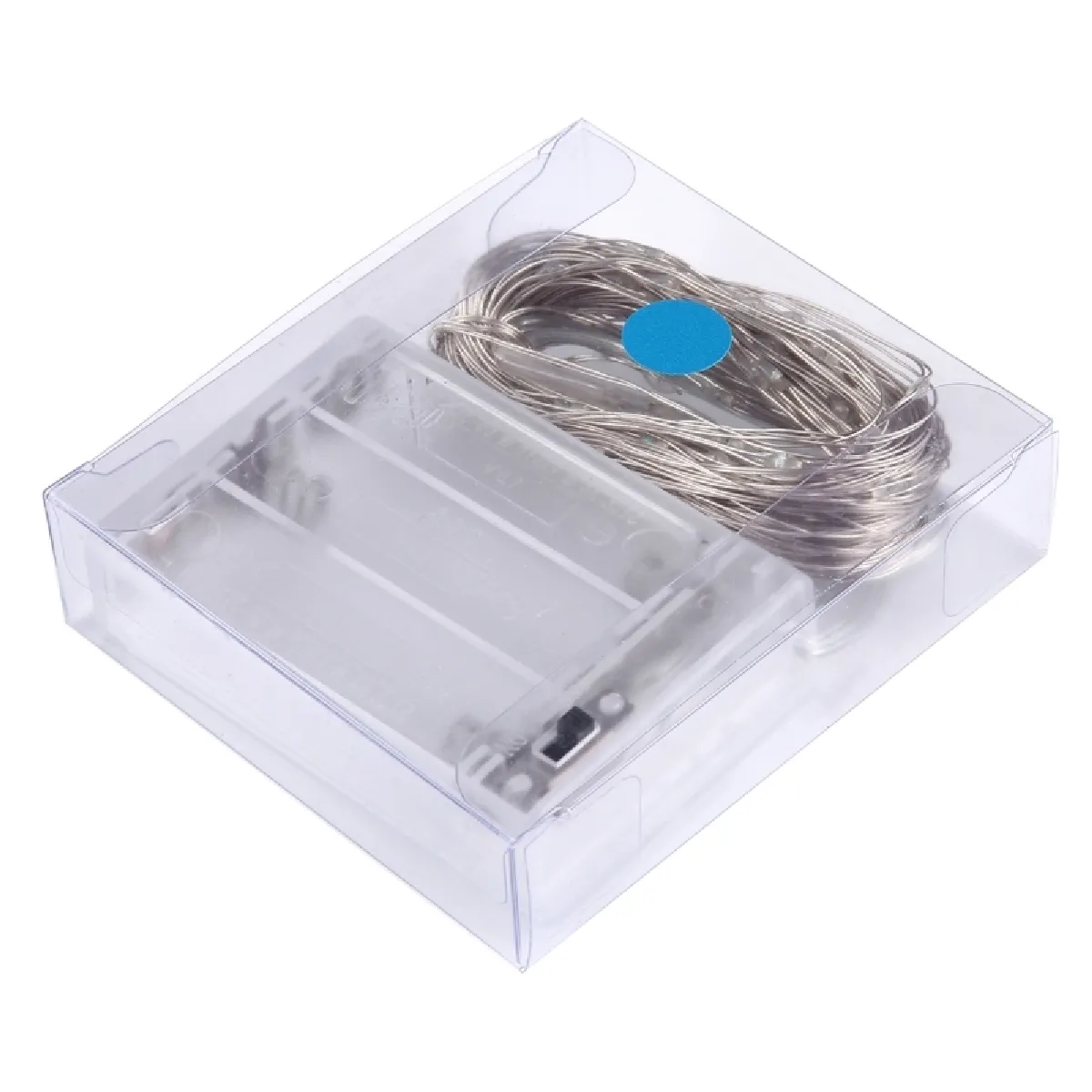 Wewoo Guirlande LED Argent - 10m 100 LEDs