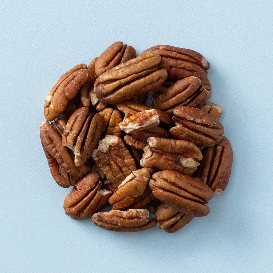 Pecannoten ongebrand
