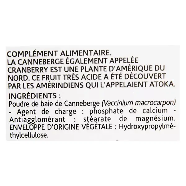 Naturland Cranberry 75 cápsulas vegetais