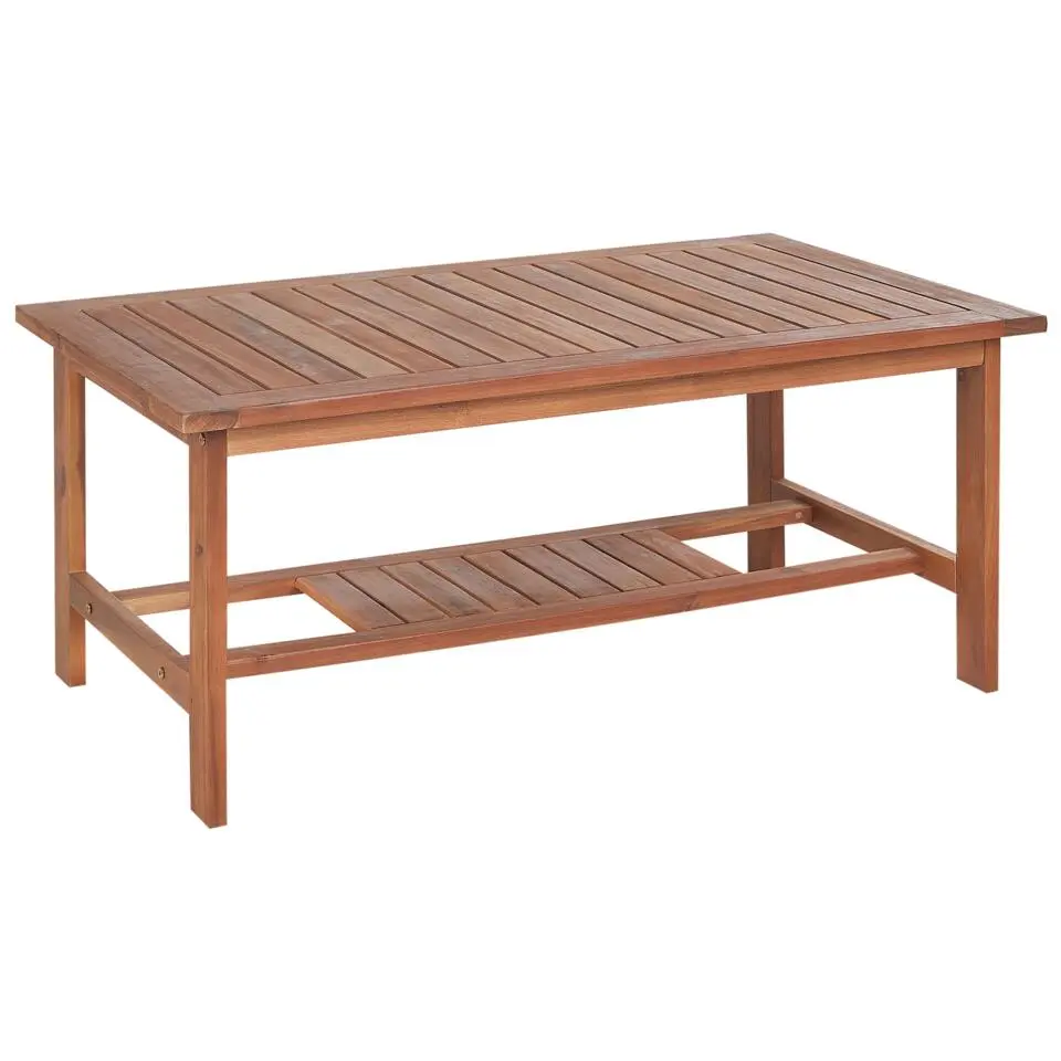 ALTIDONA - Loungeset - Lichthout/Wit - Acaciahout