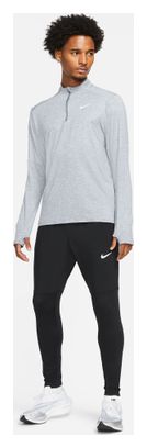 Haut 1/4 zip Nike Element Gris Homme