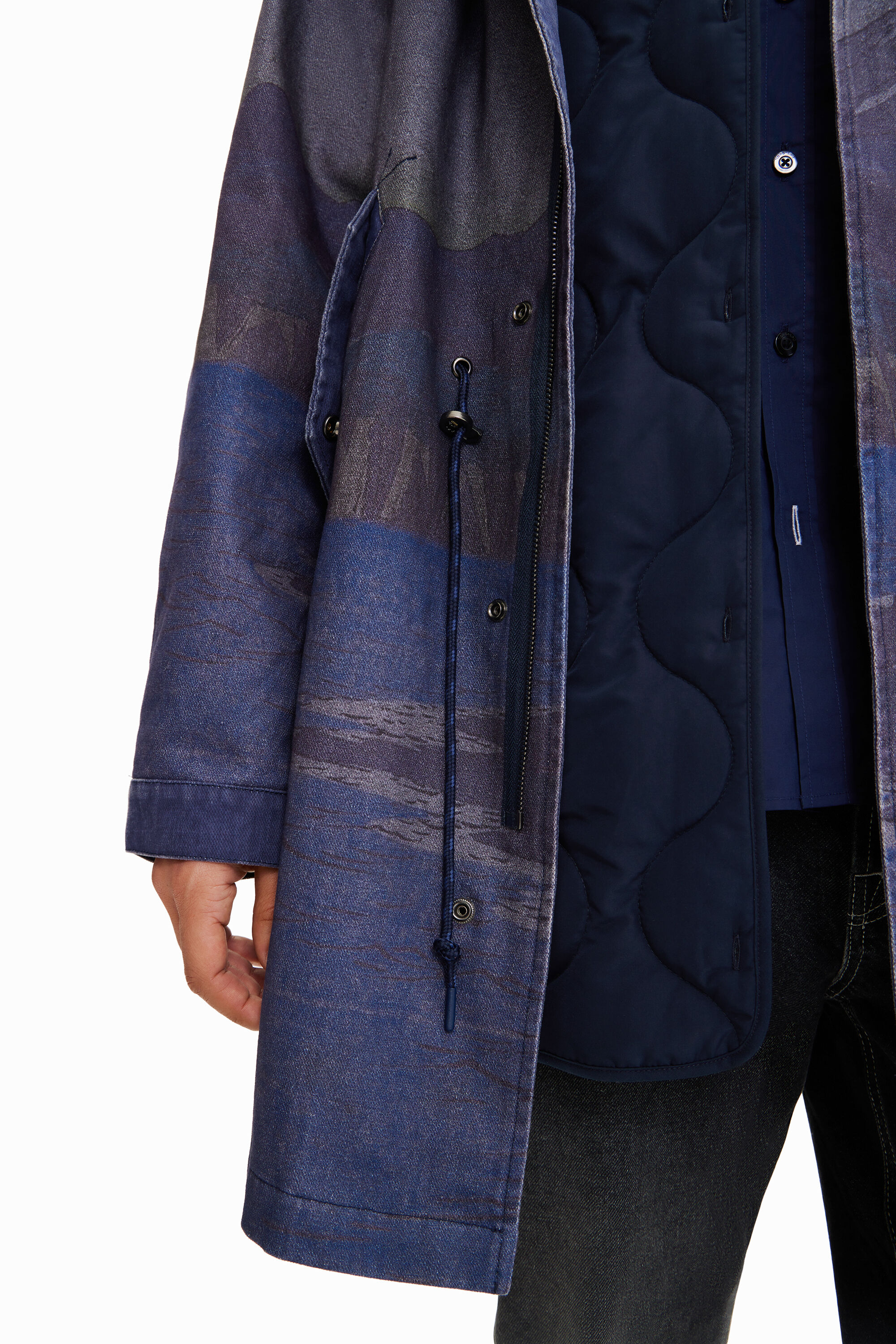 Parka matelassée démontable