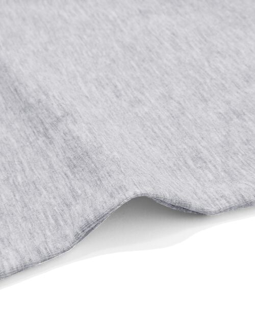 débardeur femme en coton gris chiné