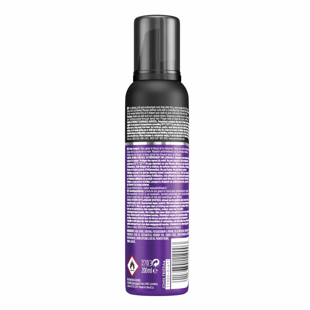 John Frieda Frizz-Ease Dream Curls Reviver Mousse200 ml