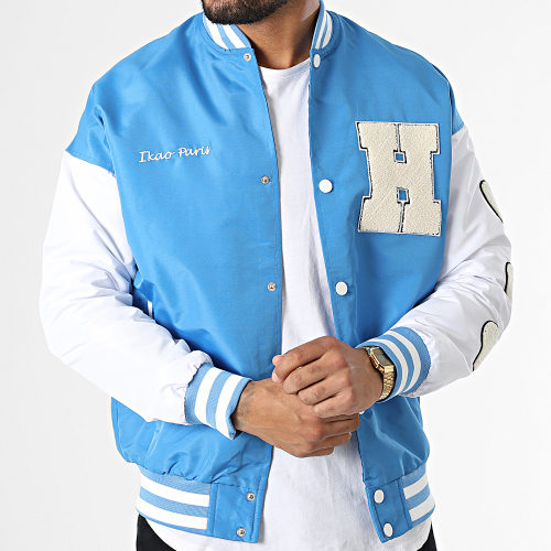 Veste Teddy LL2019-H Bleu