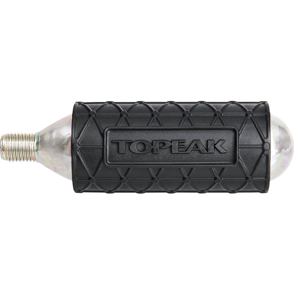 Topeak CO2 Sleeve 16g (2er Pack) Schutzschutzhülle schwarz