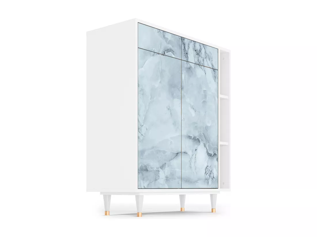 Buffet - 96х110х41 cm - BS6 - Glacial Colour, Blanc