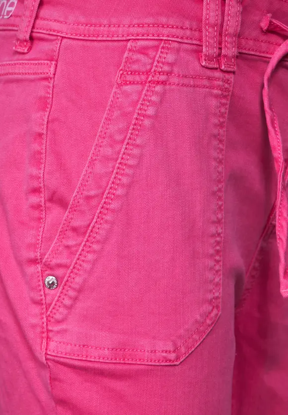 Loose Fit Jeans - tamed rose washed