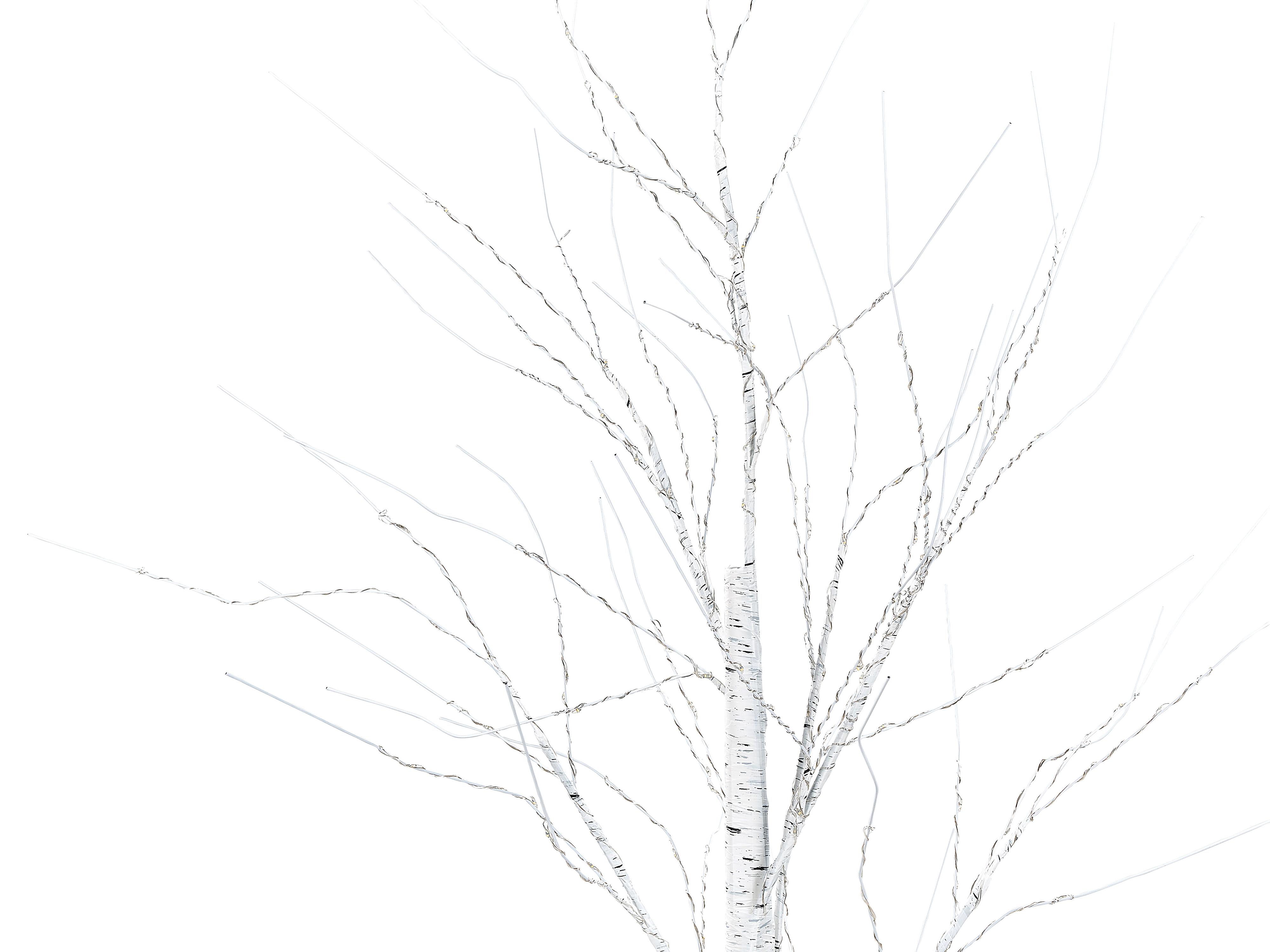 Buitendecoratie LED LAPPI Kerstboom 160 cm Wit