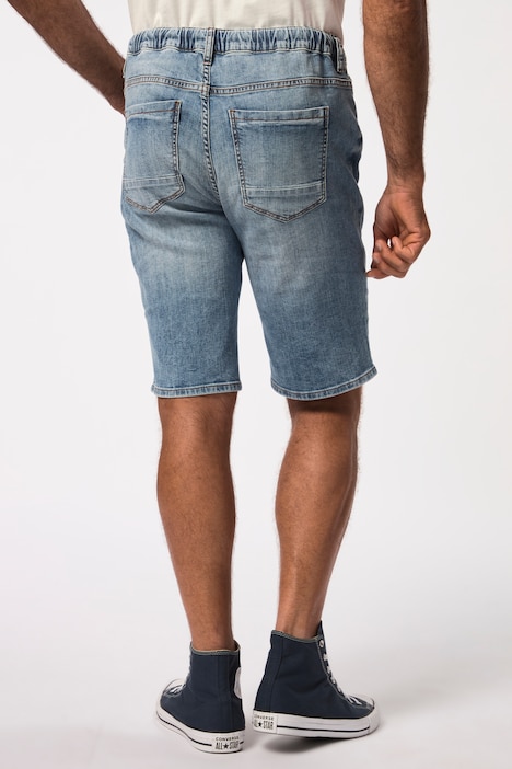 JP1880 Jeansbermuda, Lightweight, Schlupfbund, Modern Straight Fit, bis 8 XL