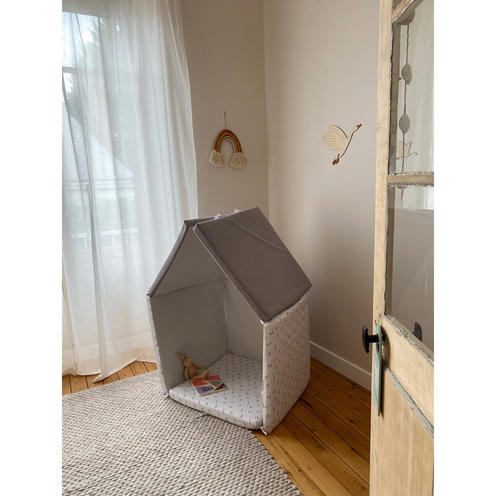Tapis de motricité XL imprimé lapin - CANDIDE