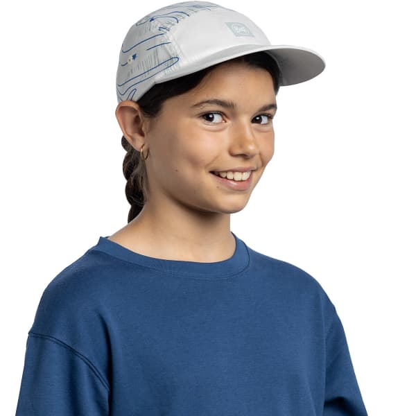 Casquette trail BUFF 5 PANEL GO CAP JR SUBER BIR CH GREY