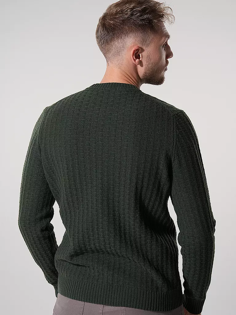 MAERZ Pullover  dunkelgrün