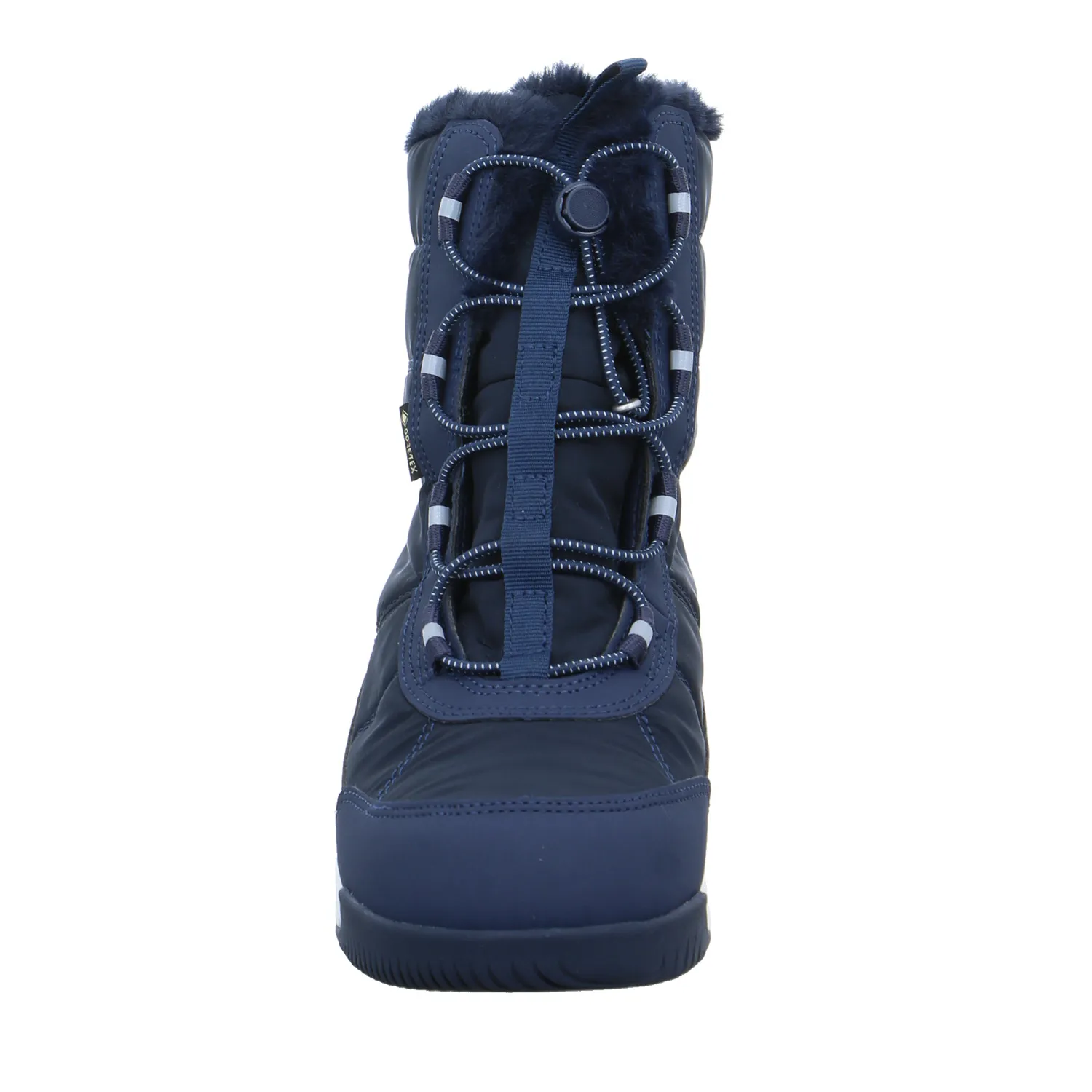 VIKING Mädchen-Snowboot Membrane Blau Textil  Mädchen Schneestiefel