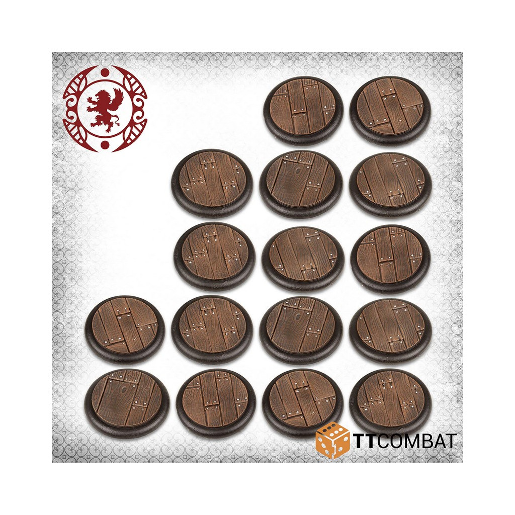 Carnevale - 30mm Wooden Plank Bases