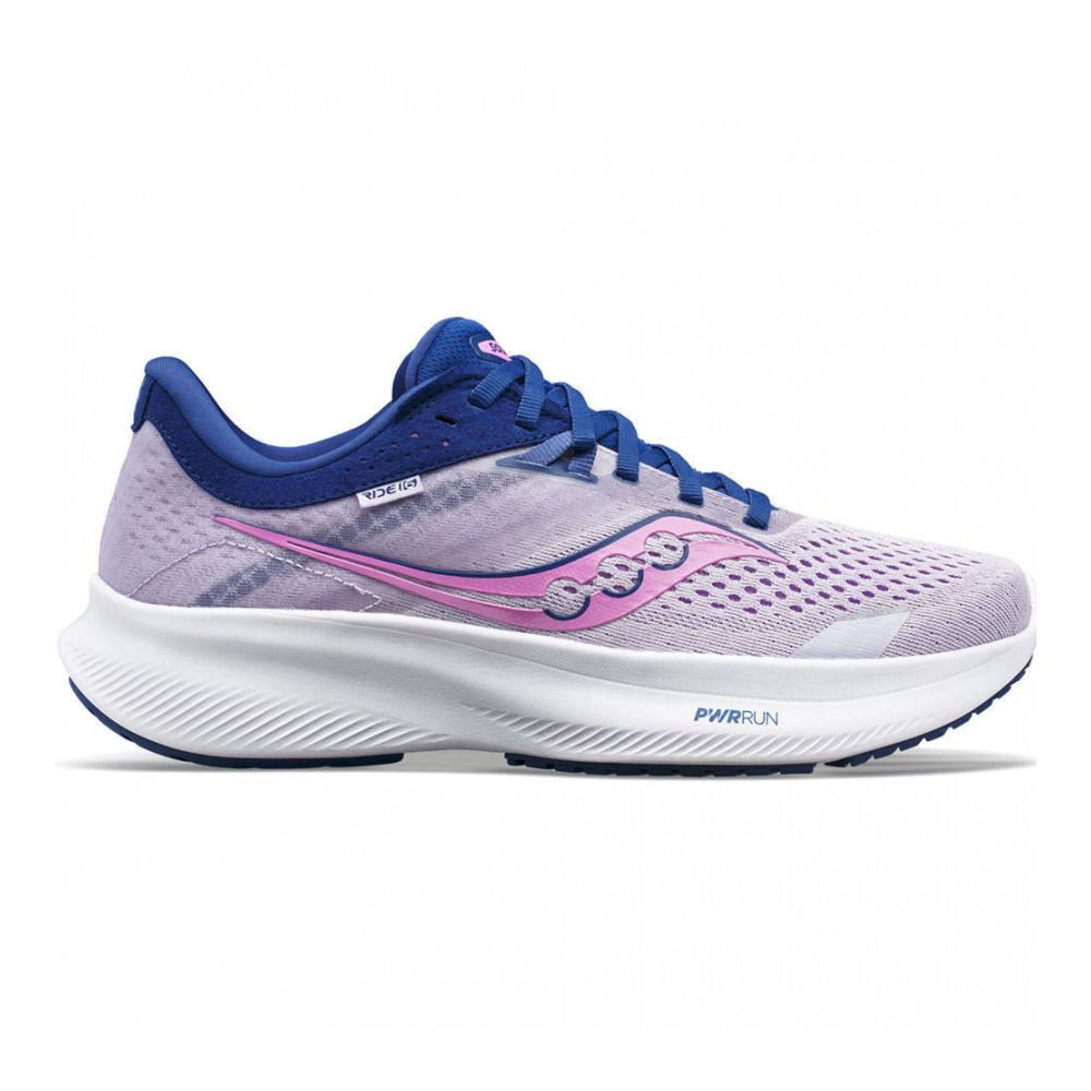 Saucony RIDE 16 - Chaussures running Femme mauve/indigo