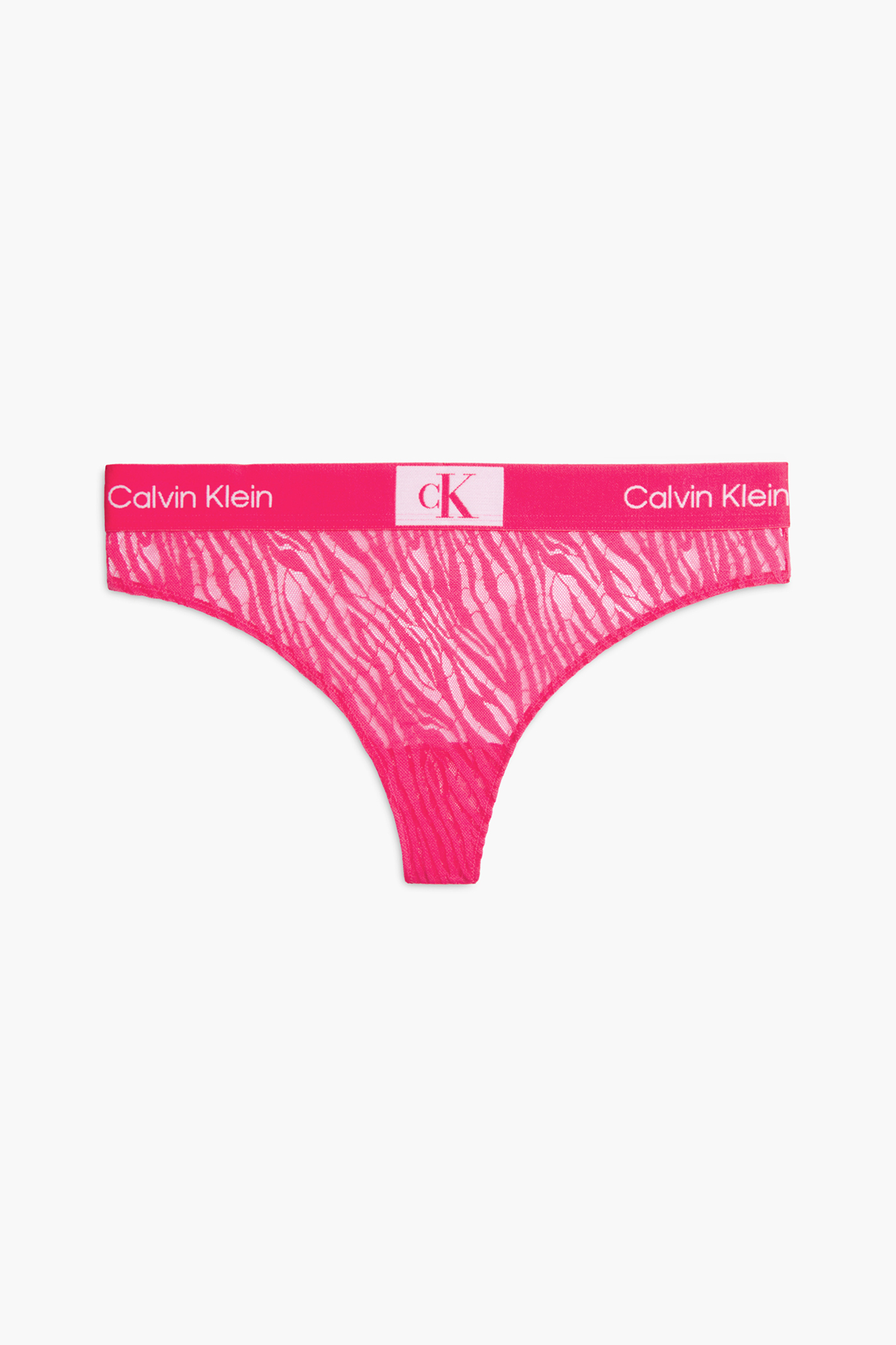 Calcinha fio dental de cintura alta 1996 Aniñal Lace