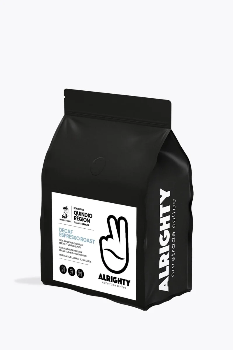 Alrighty Kolumbien Decaf Espresso 250g