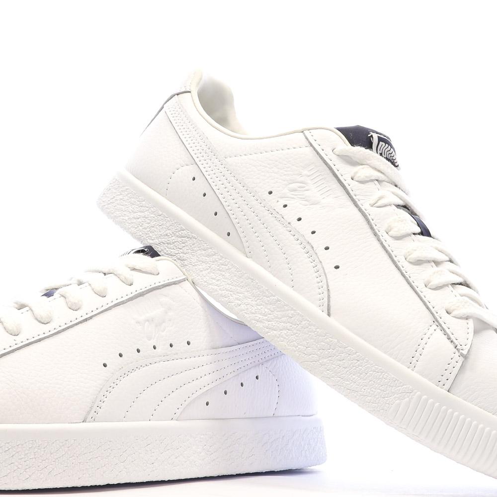 Puma Baskets Blanches Femme Puma Clyde Varsity