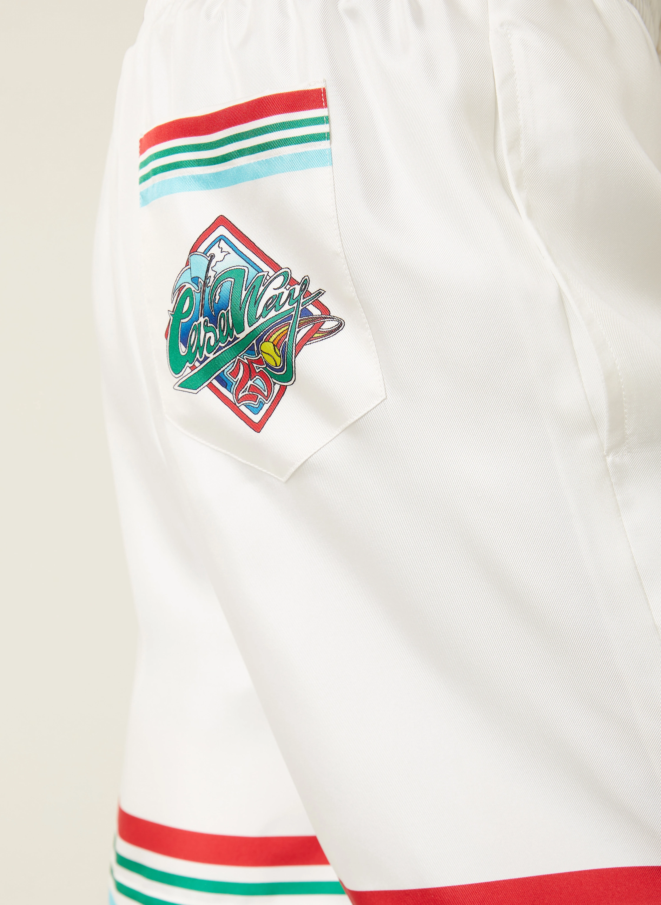 Casablanca Shorts aus Seide