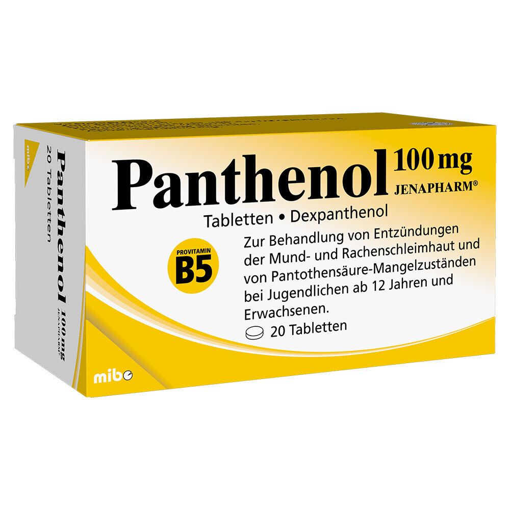 Panthenol 100 mg Jenapharm® Tabletten