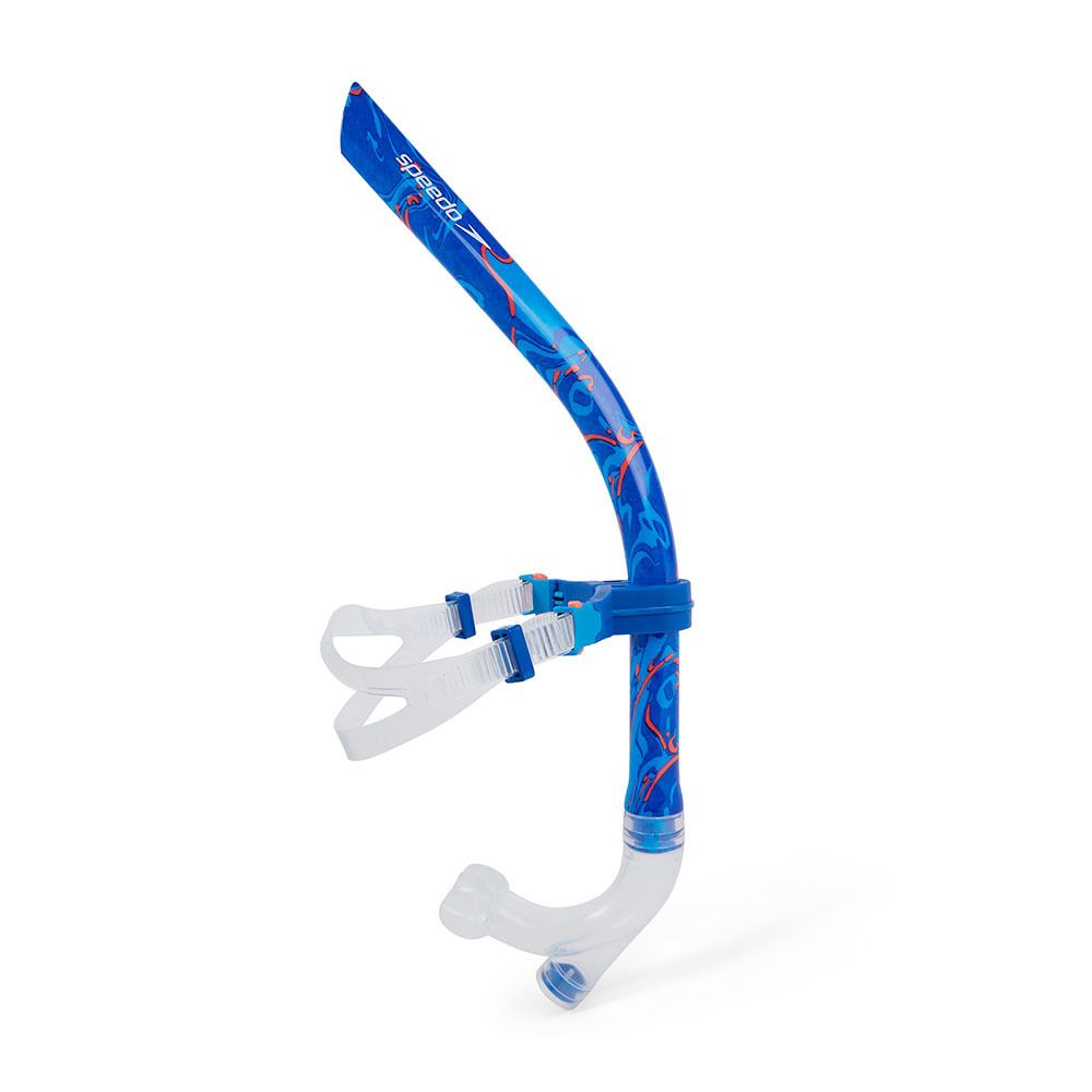 Speedo CENTRE SNORKEL - Tuba blue/blue
