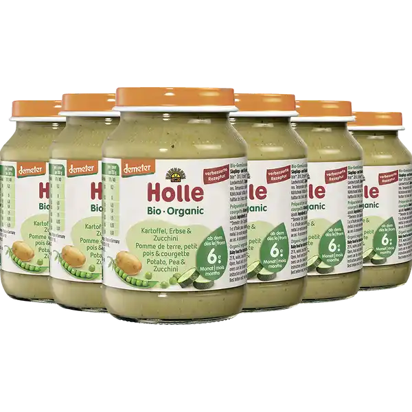Kartoffel, Erbse & Zucchini  ab dem 6. Monat