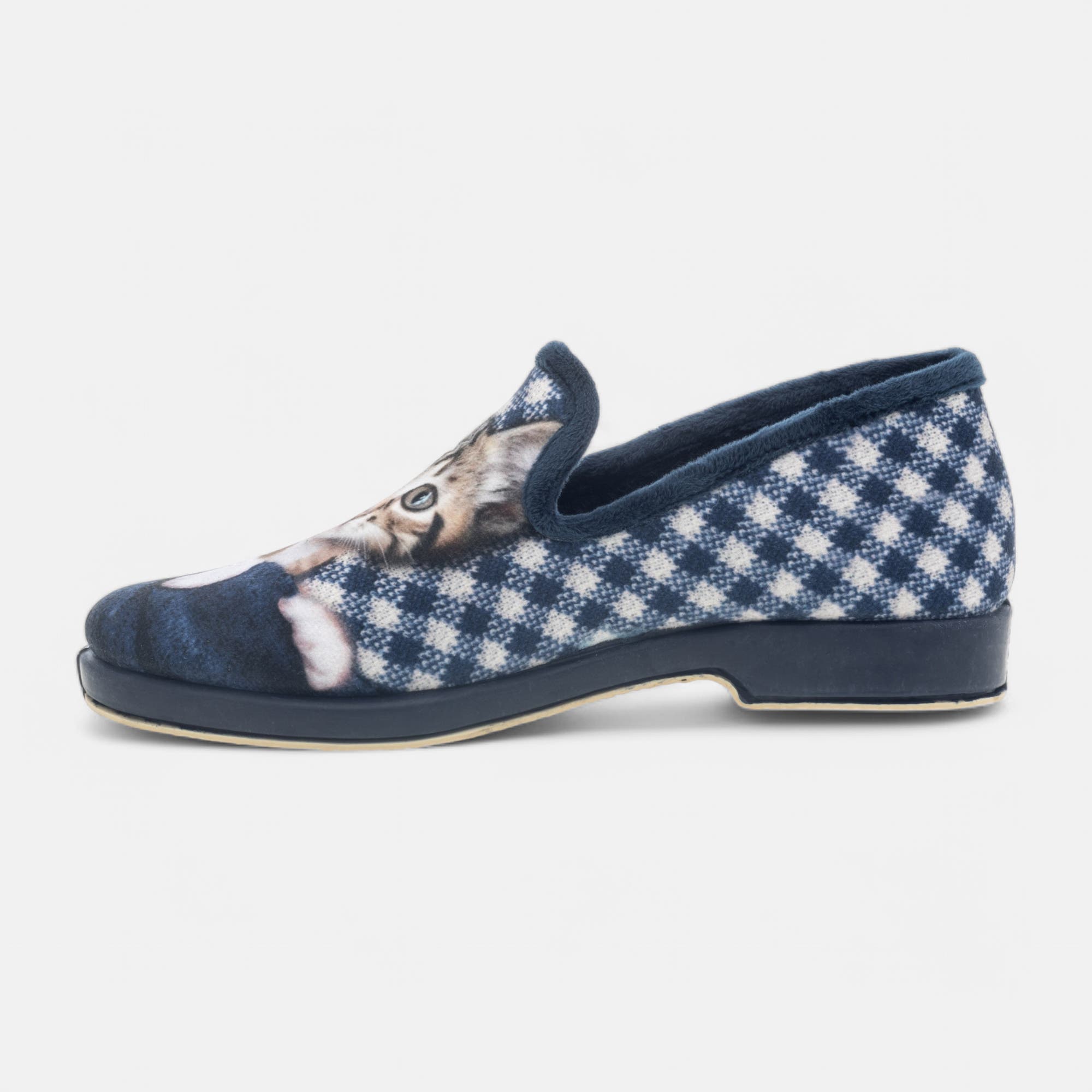 Charentaises Femme bleu marine