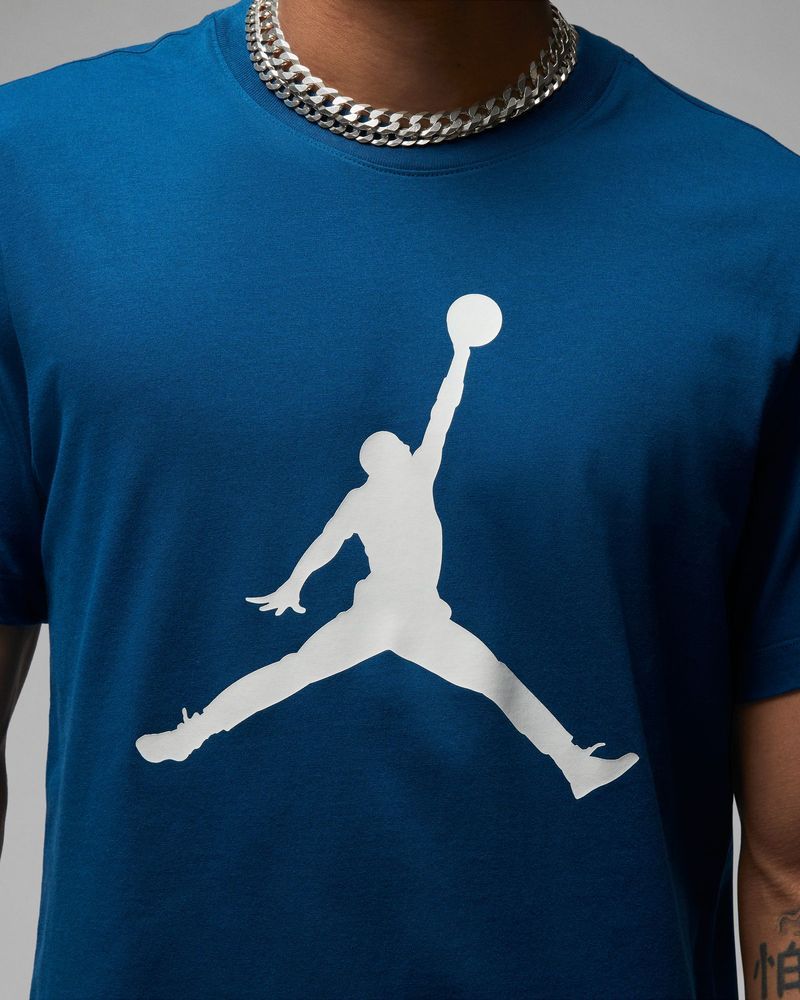 T-shirt Nike Jordan Bleu & Blanc pour homme