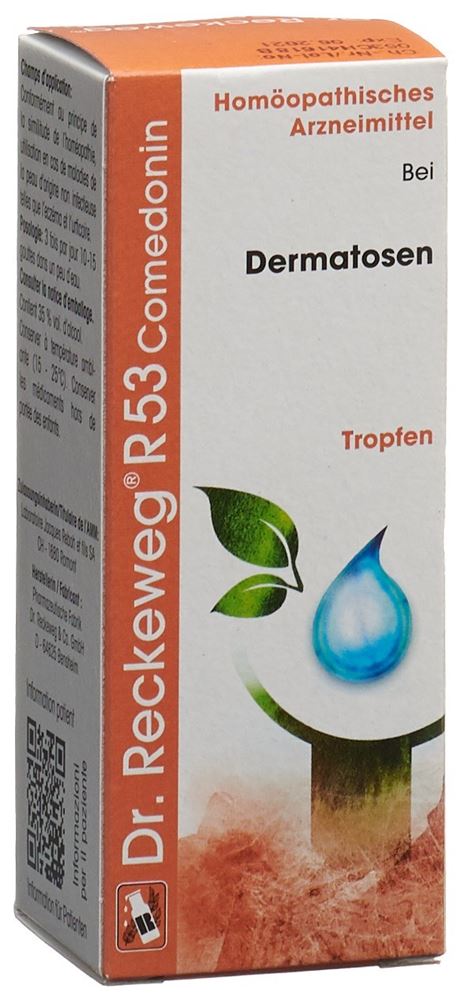 RECKEWEG R53 Comedonin<br>50 ml, Flasche, Tropfen zum Einnehmen, Flüssigkeit