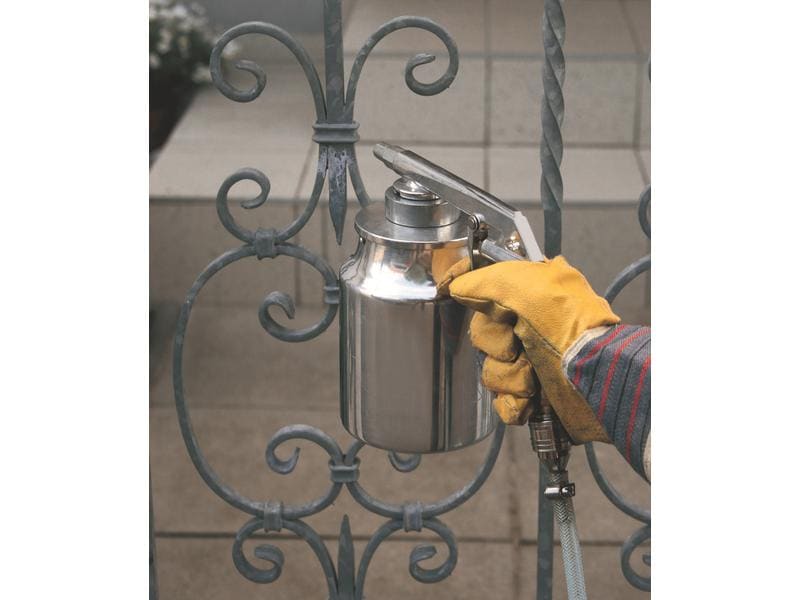 Einhell Druckluft-Strahlpistole 8 bar mit Saugbecher Druckluft-Pistole, passendes Zubehör für Einhell Kompressoren