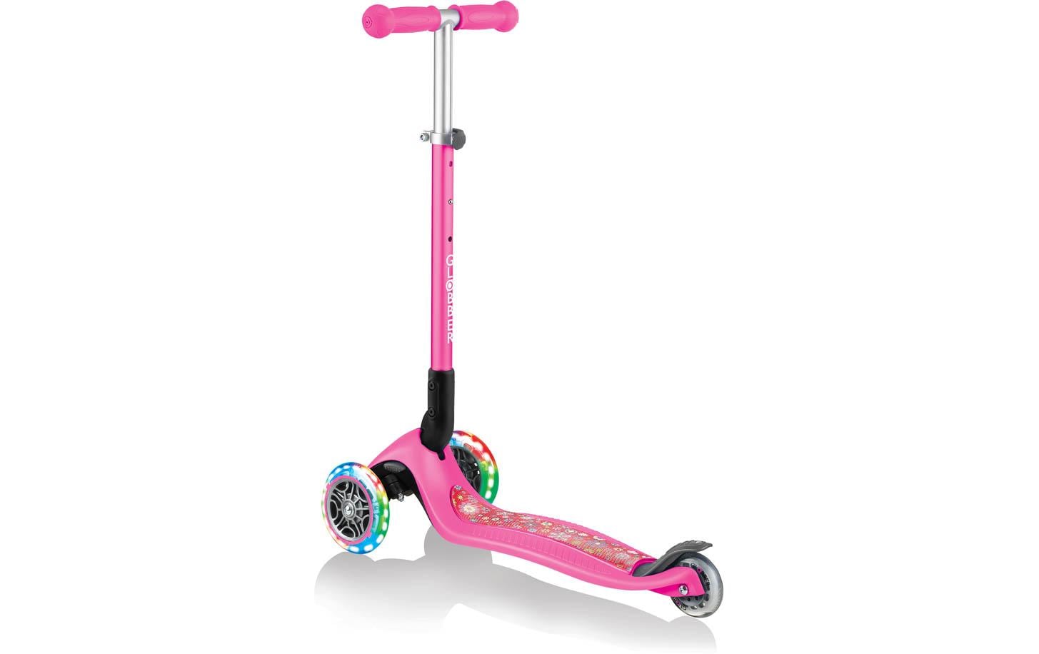 Scooter Primo Foldable Fantasy Lights PinkFaltbares Kickboard