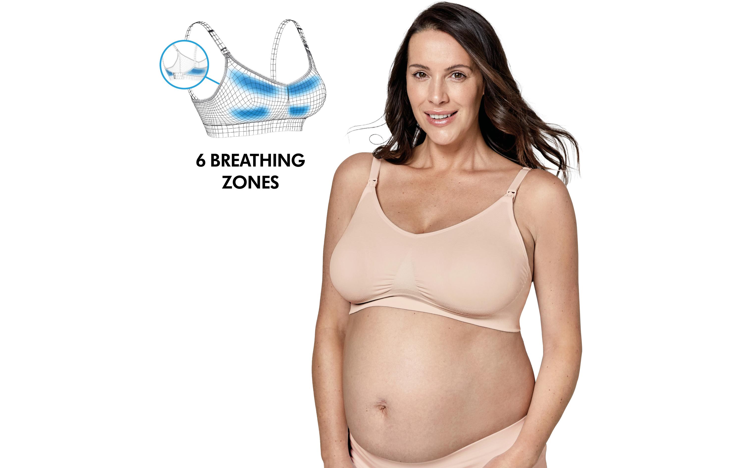 Still-BH Keep Cool Ultra Beige Gr. MAtmungsaktiver Schwangerschafts- und Still-BH